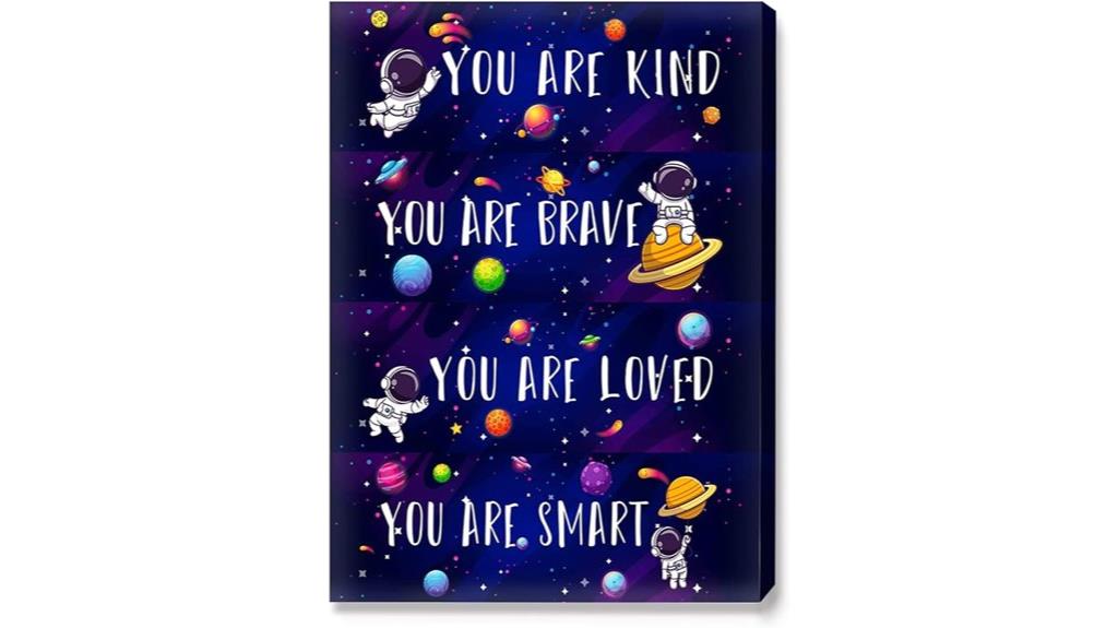 outer space canvas art