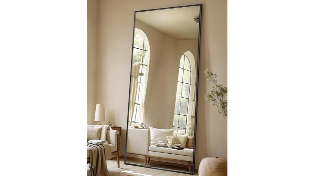 oversized floor mirror design