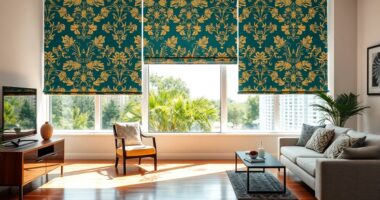 patterned blinds for d cor