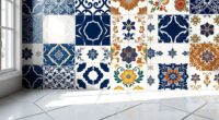 patterned tiles for flooring