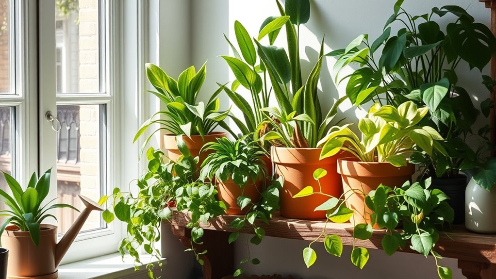 plant arrangement and care