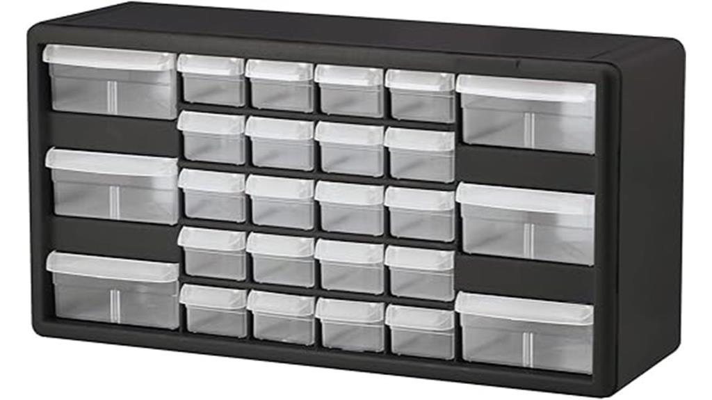 plastic storage cabinet organizer