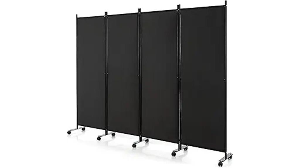 portable folding room divider