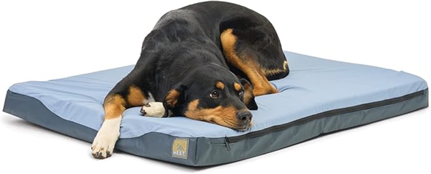 portable outdoor dog mattress