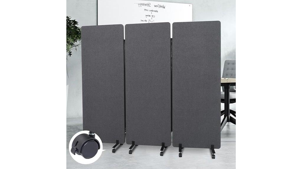 portable soundproof office divider