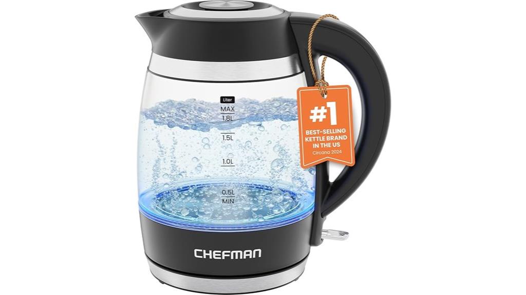 powerful electric kettle 1 8l