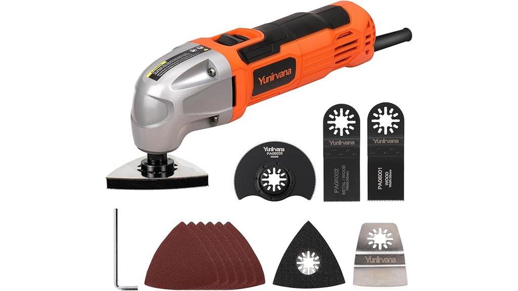 powerful oscillating multi tool kit
