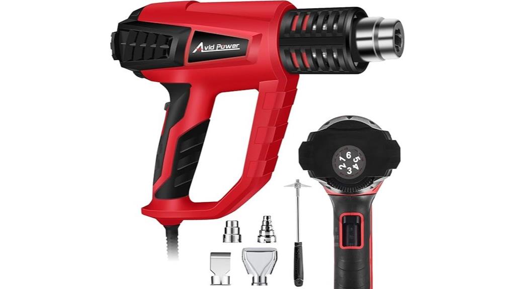 powerful variable speed heat gun