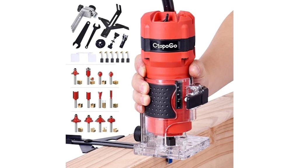 powerful woodworking palm router