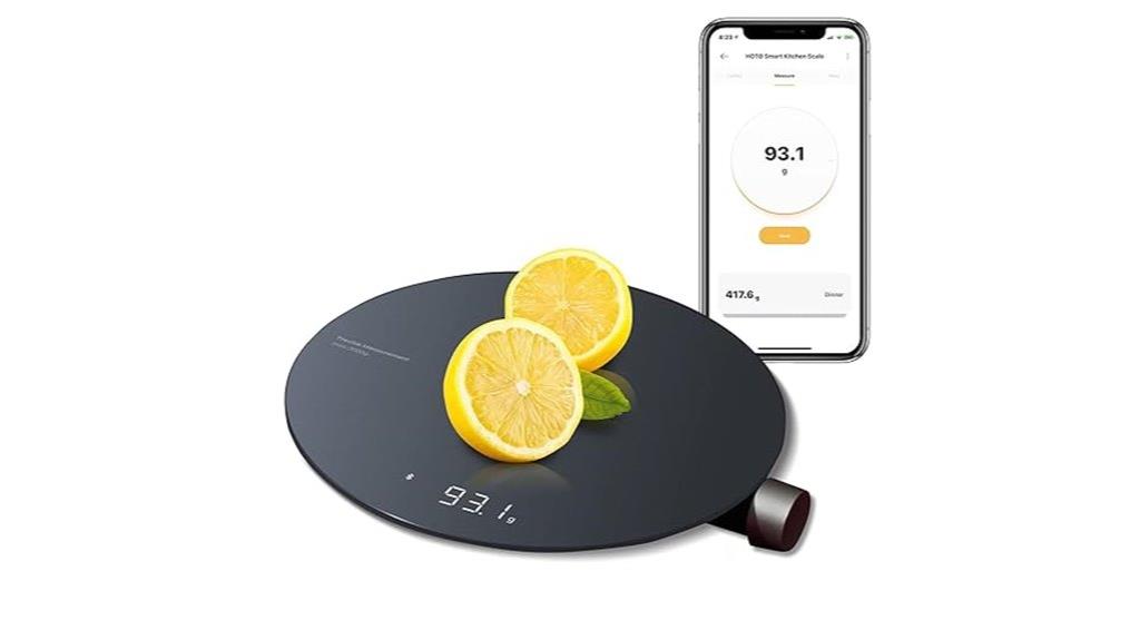 precision digital kitchen scale