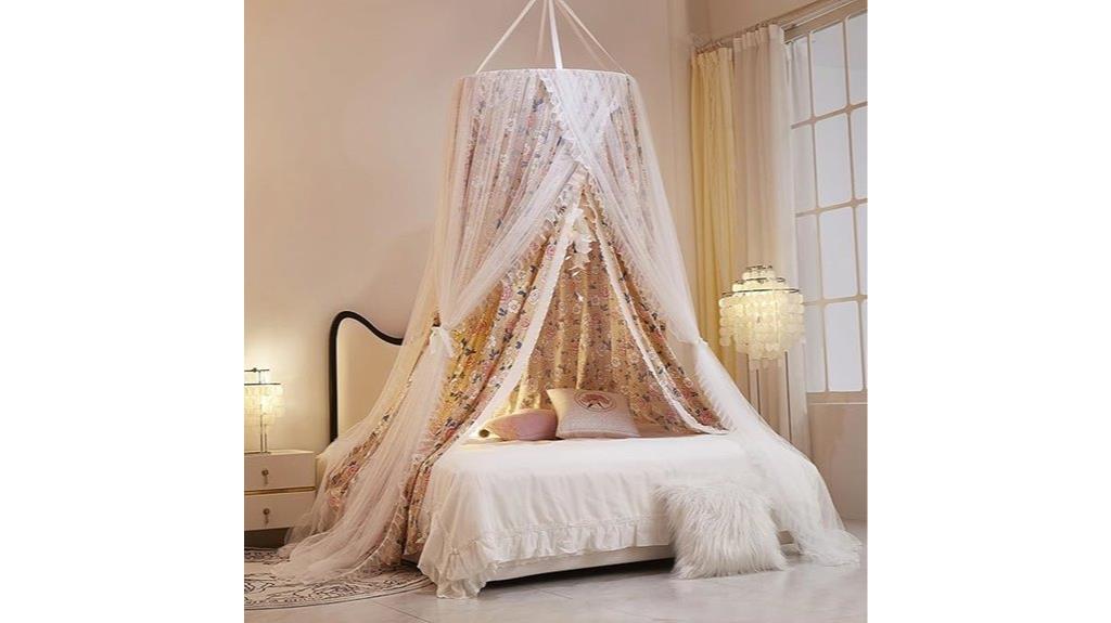 princess round dome curtain