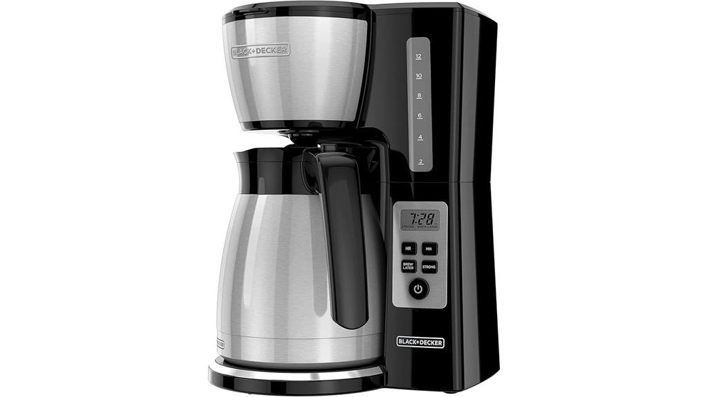 programmable thermal coffee maker