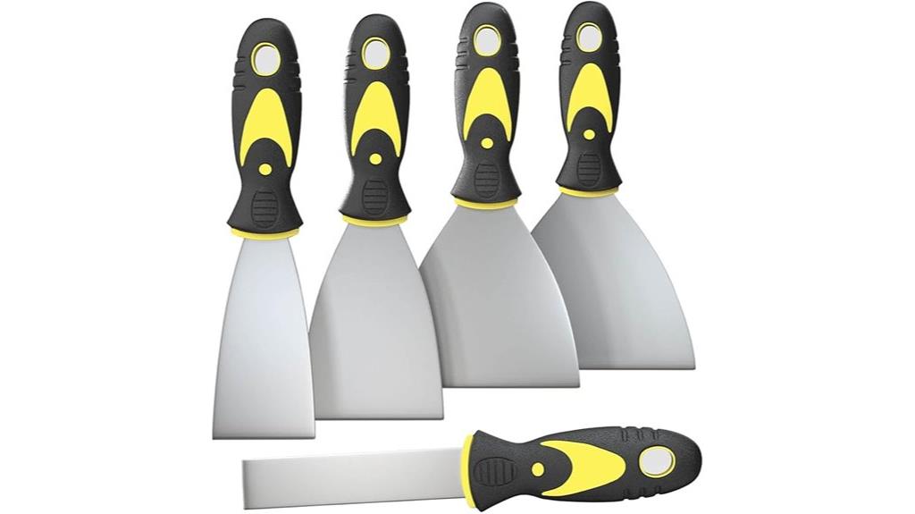 putty knife set for repairs