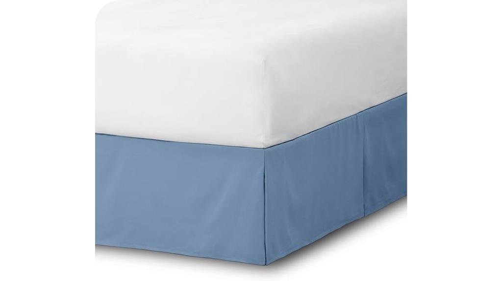 queen bed skirt tailored