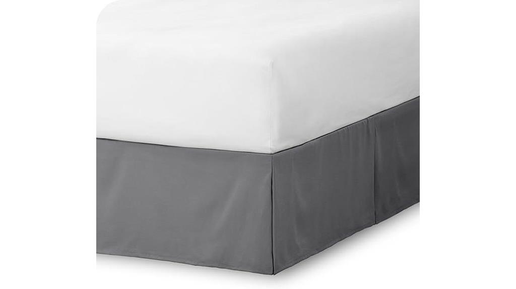 queen bed skirt tailored