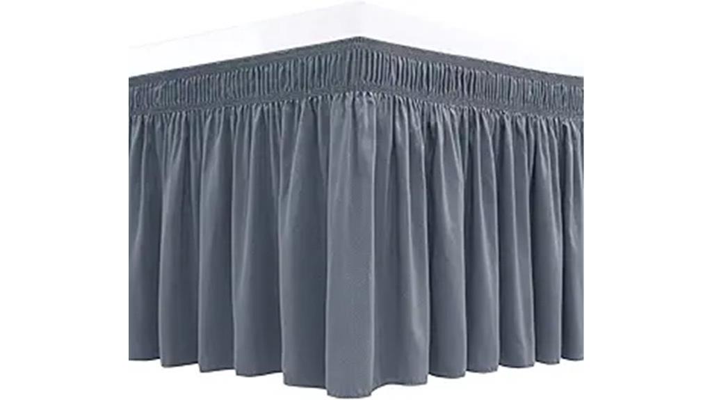 queen bed wrap skirt