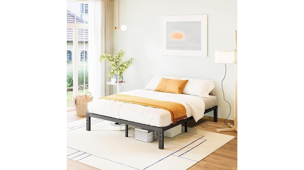 queen size metal frame