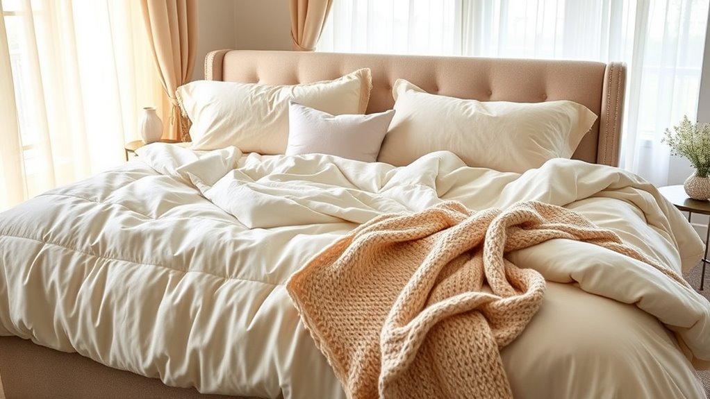 quick and comfortable bedding