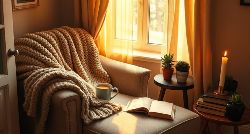 quick cozy space transformation