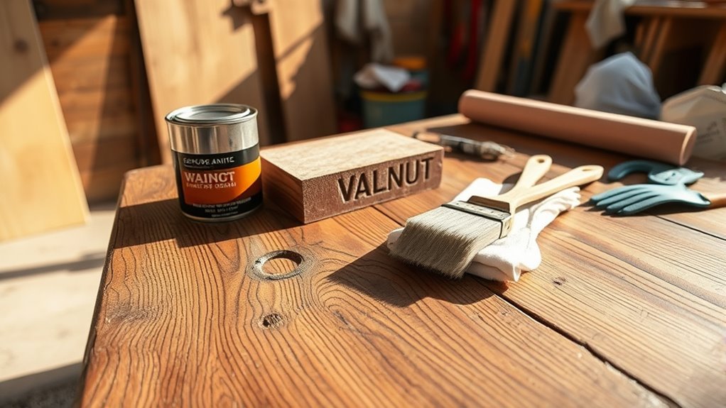 refinishing supplies for table