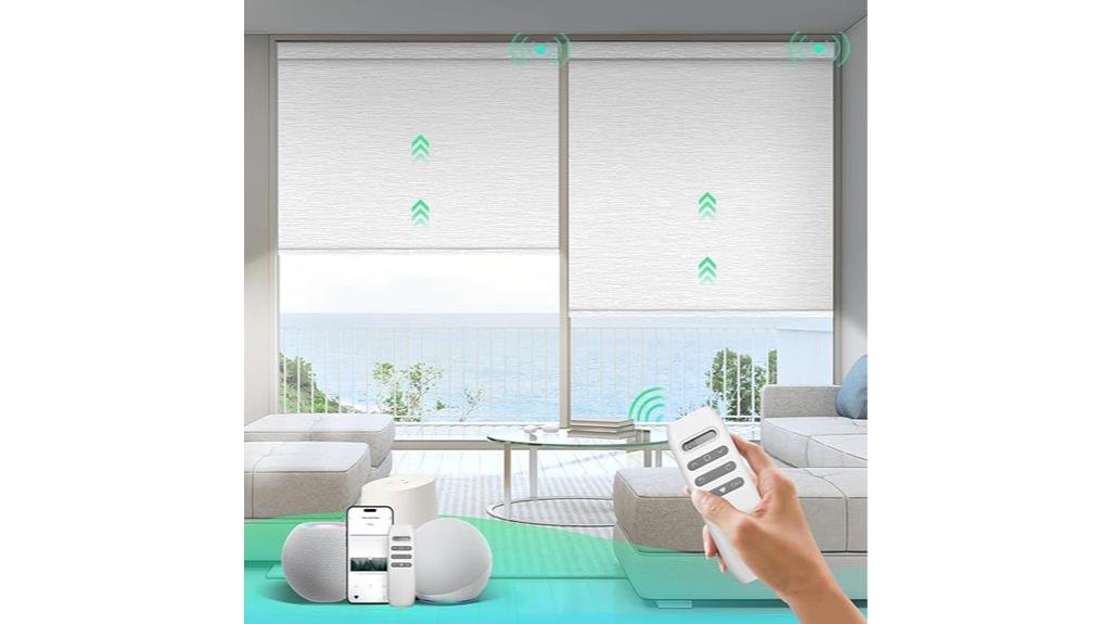 remote controlled blackout blinds