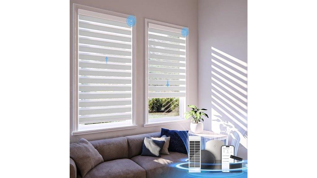 remote controlled motorized blinds