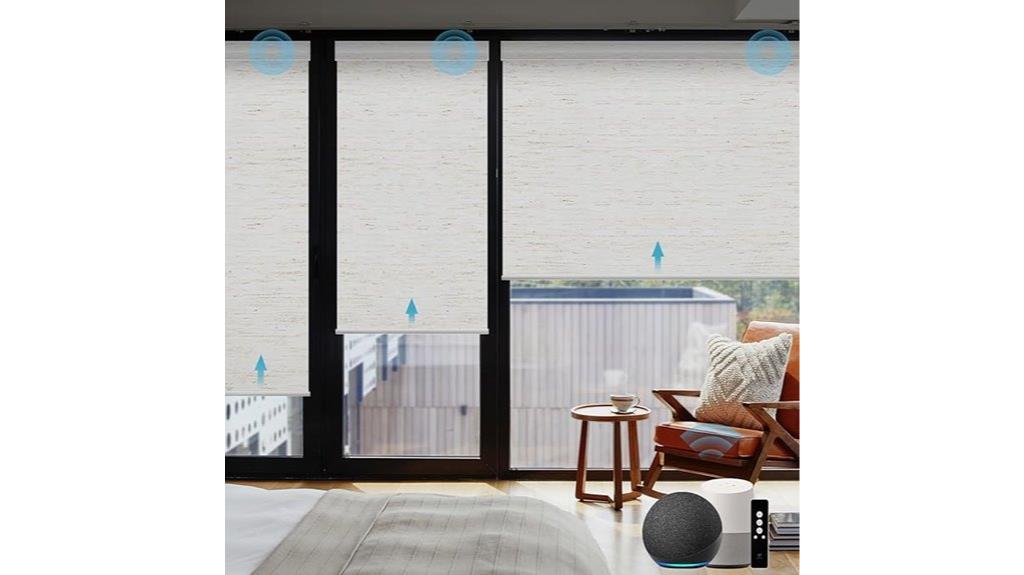 remote controlled motorized blinds