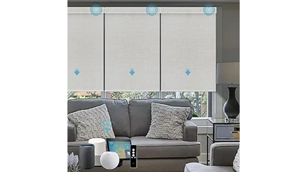 remote controlled motorized blinds
