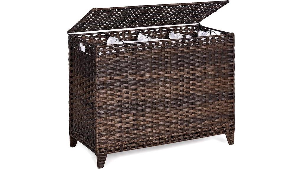 removable bags laundry hamper