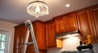 replace light fixture safely