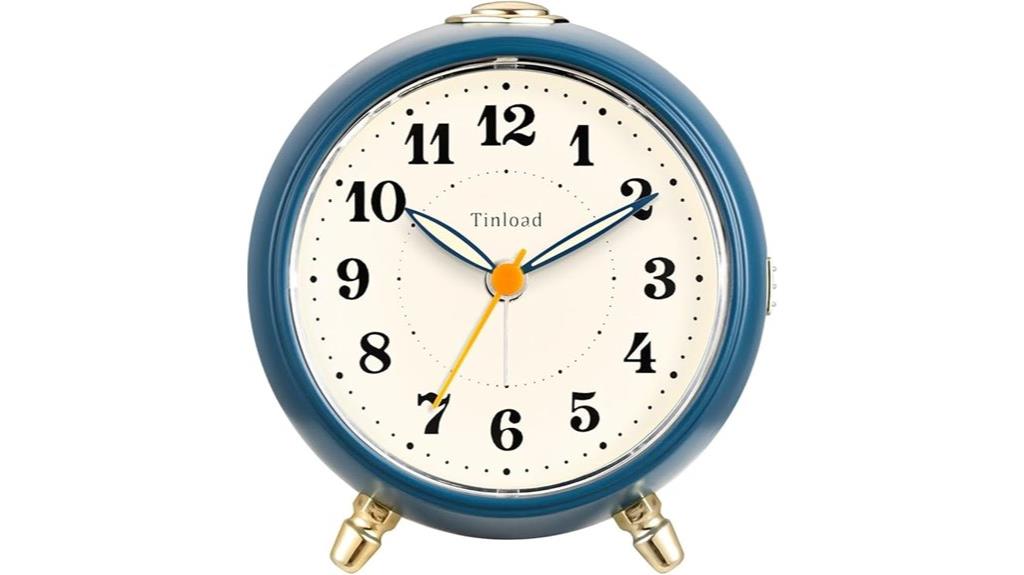 retro alarm clock light