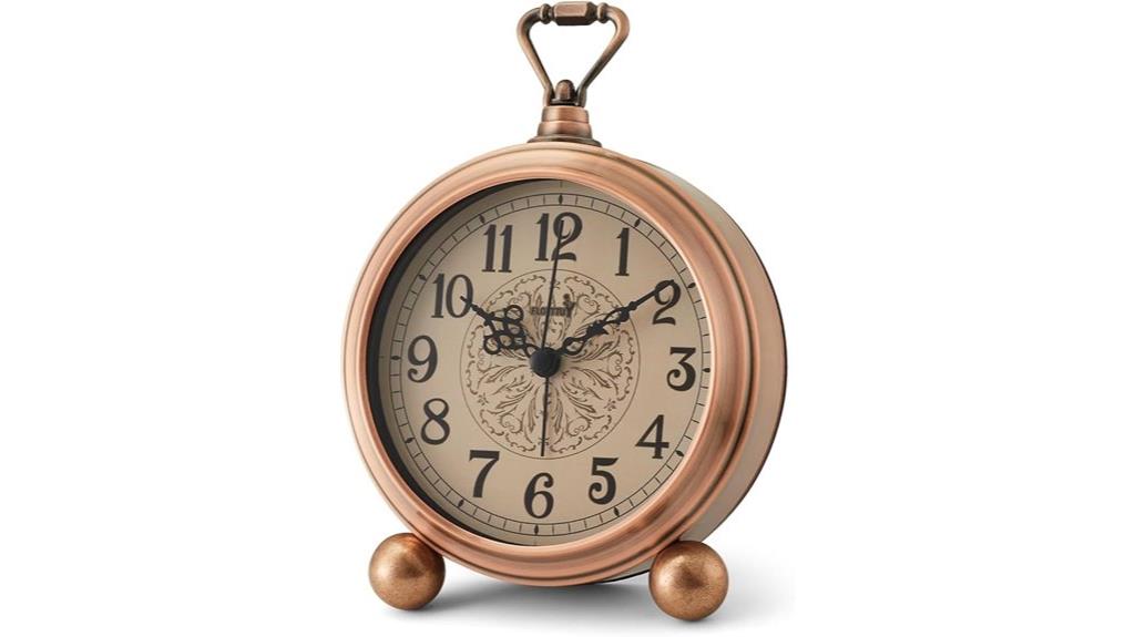 retro battery powered alarm clock