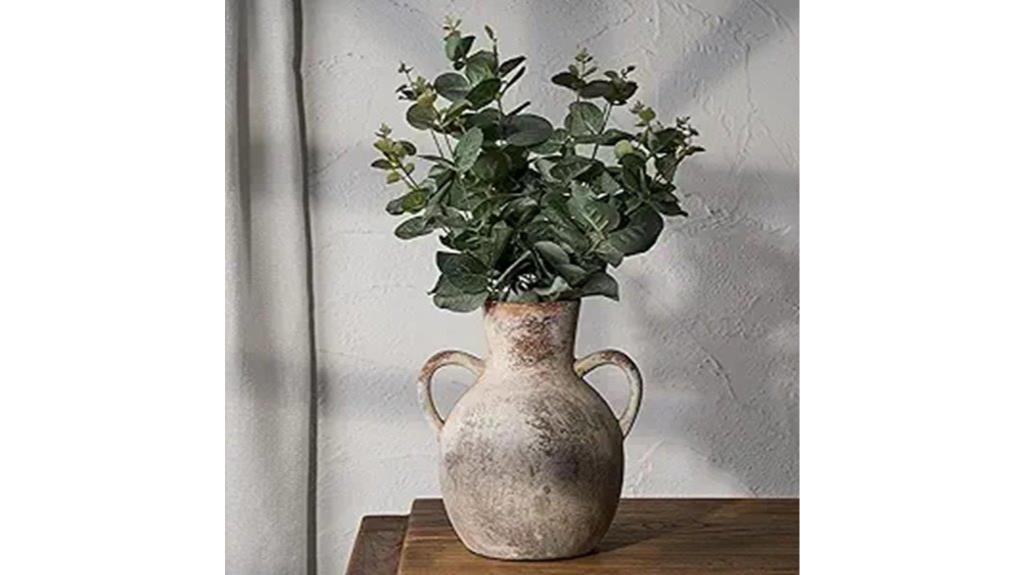 rustic ceramic farmhouse vase