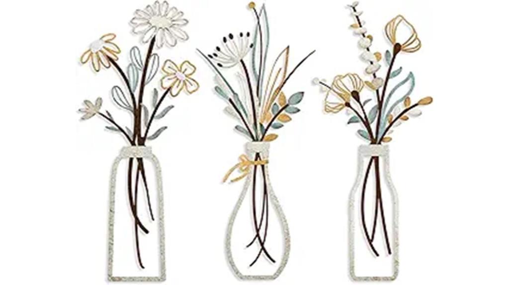 rustic metal wall art