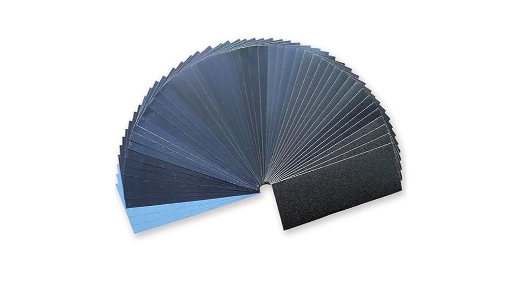 sandpaper grits assortment pack
