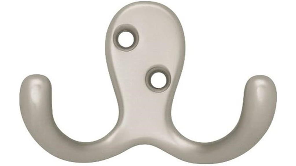 satin nickel robe hook