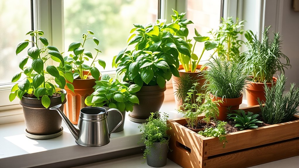 selecting indoor herb kits