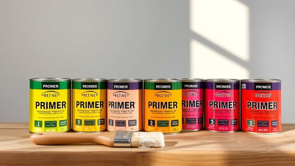 selecting suitable paint primers