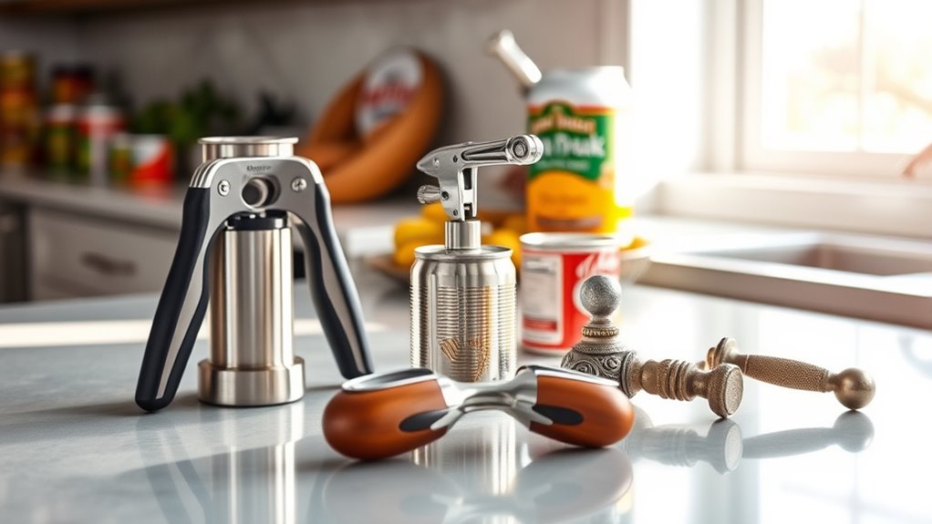 selecting user friendly can openers