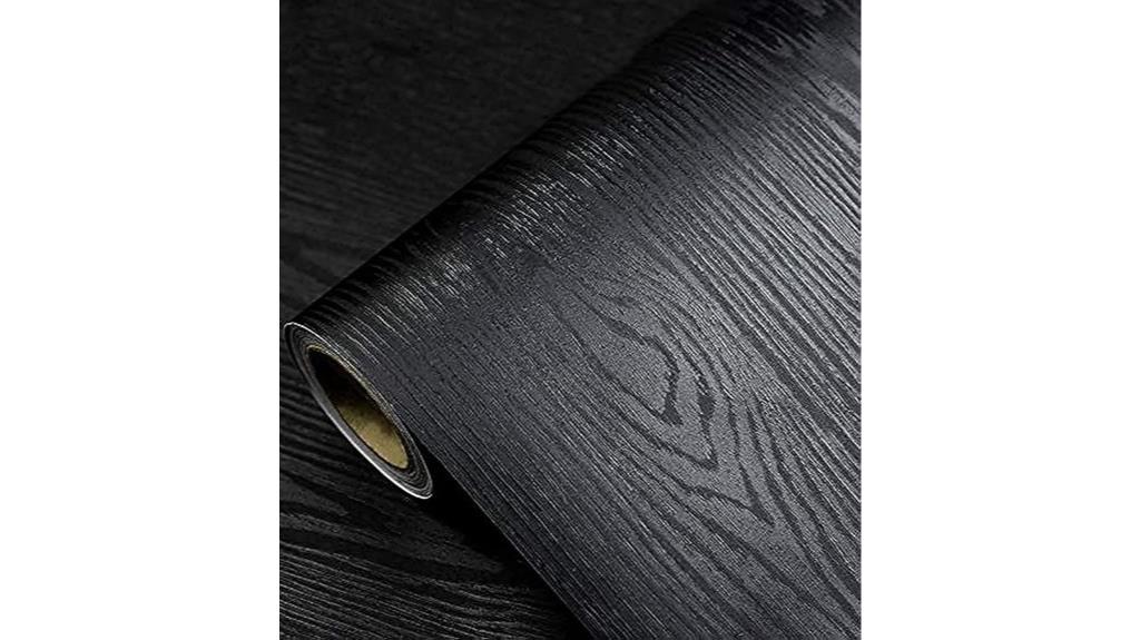 self adhesive black wallpaper