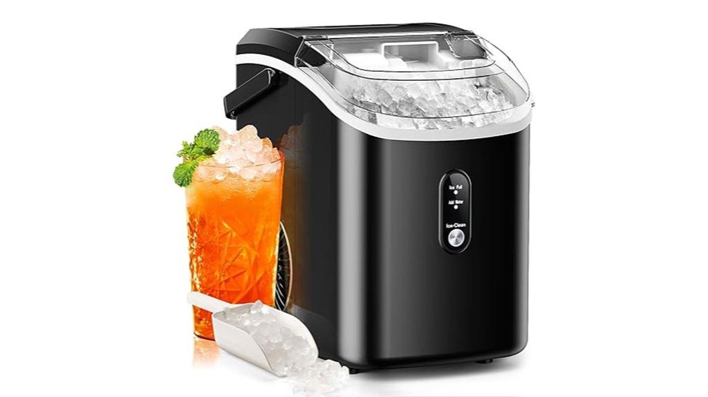 self cleaning countertop ice maker