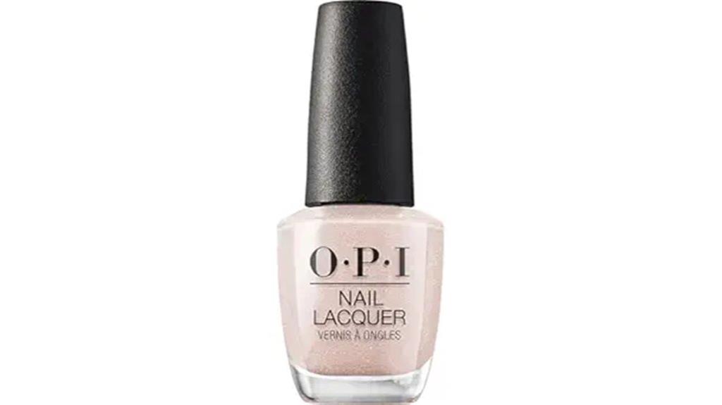 sheer nude shimmer polish