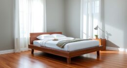 sleek minimalist bed frames