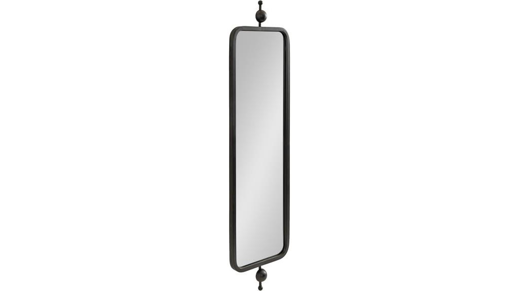 slim panel wall mirror