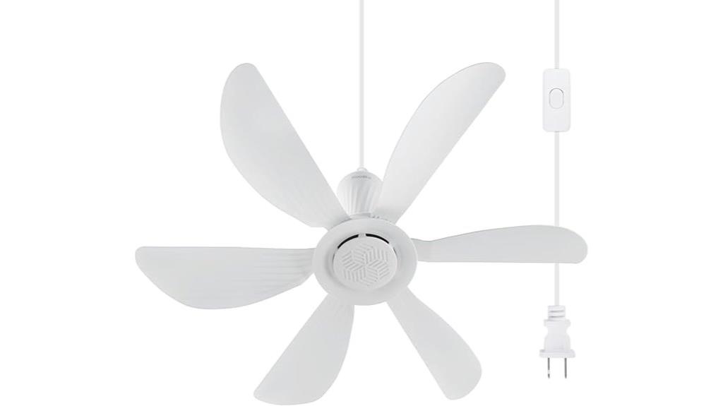 small outdoor gazebo fan