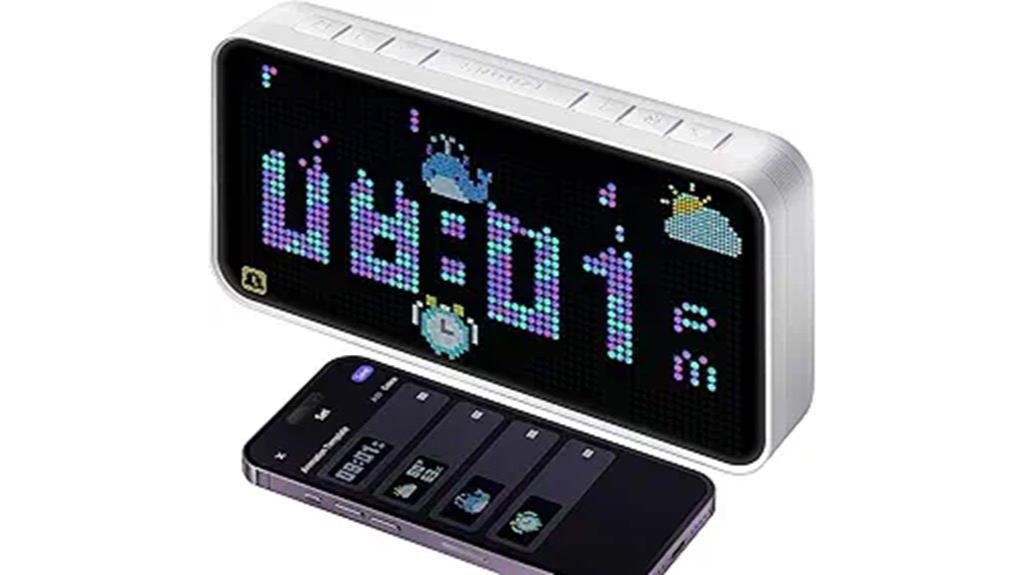 smart bedroom alarm clock