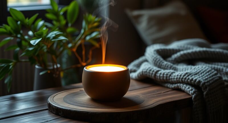 smart candle warmers for ambiance