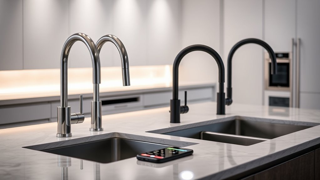 smart faucets for kitchens