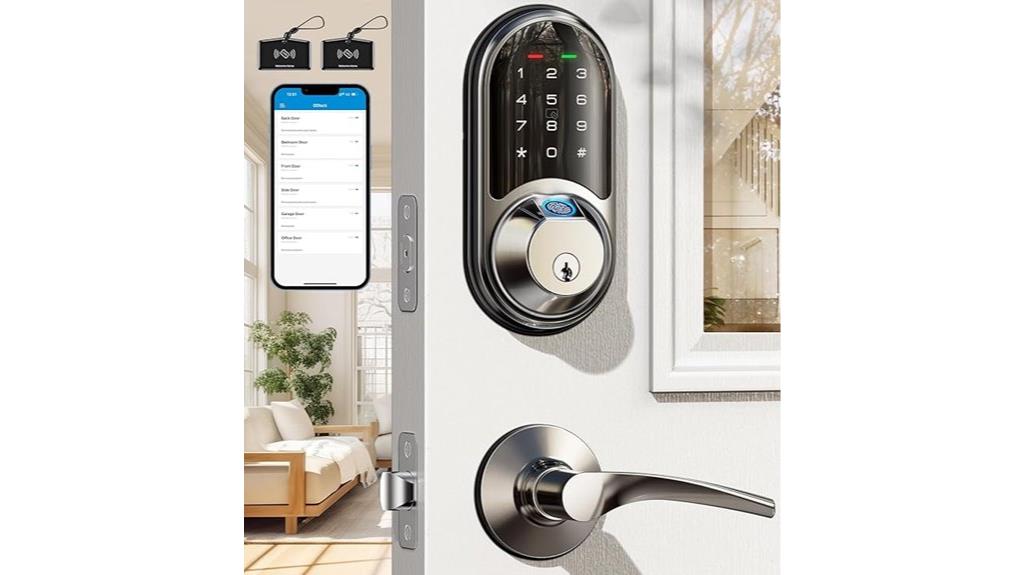 smart front door locks