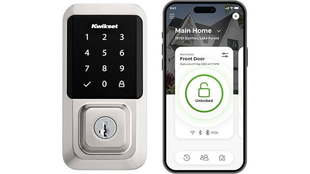 smart keyless door lock